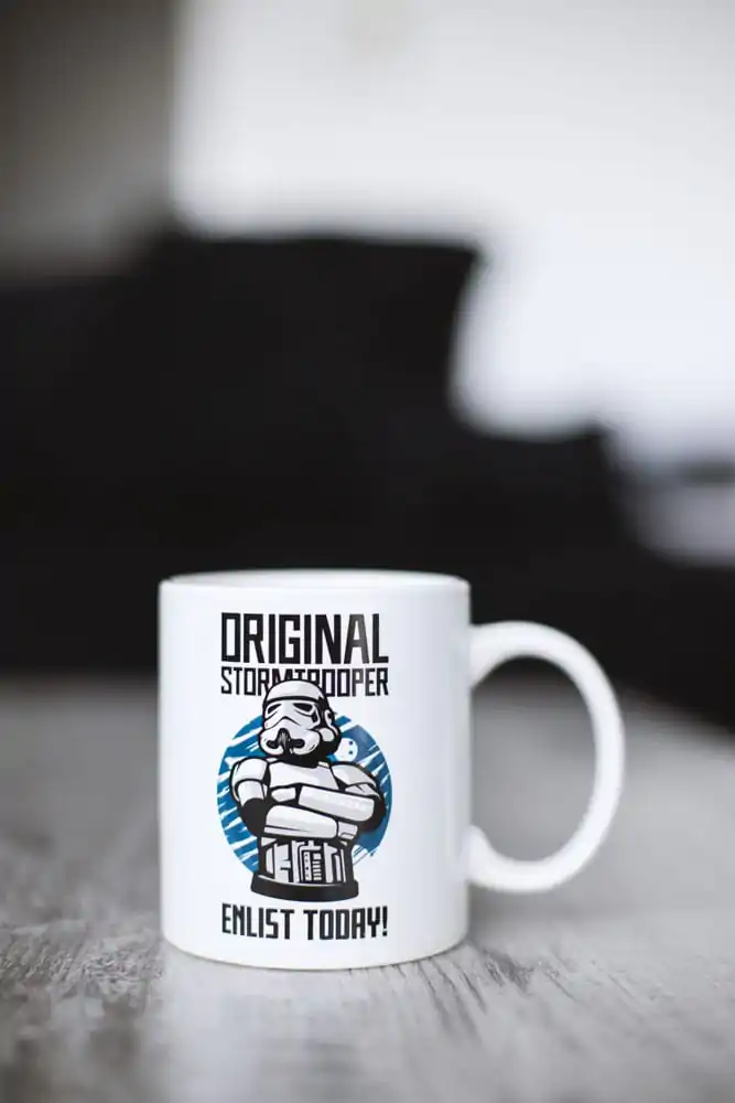 Original Stormtrooper Mug Enlist Today White termékfotó