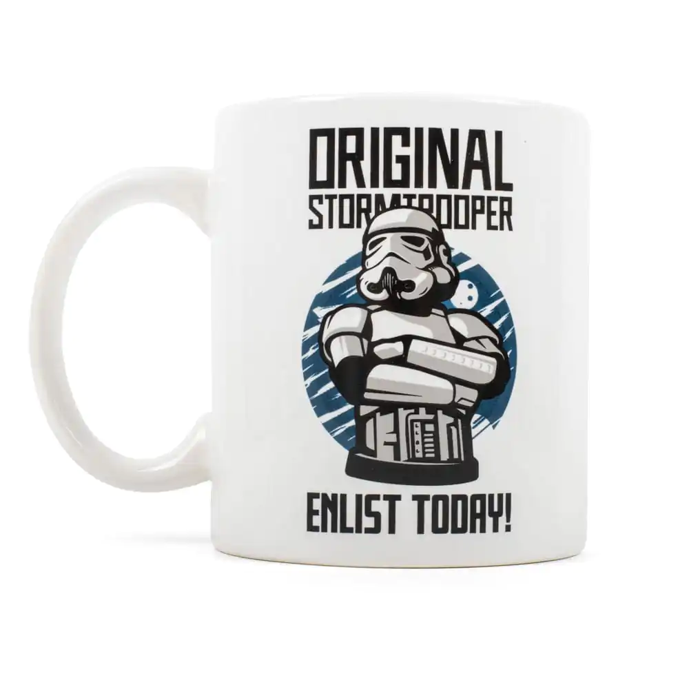 Original Stormtrooper Mug Enlist Today White product photo