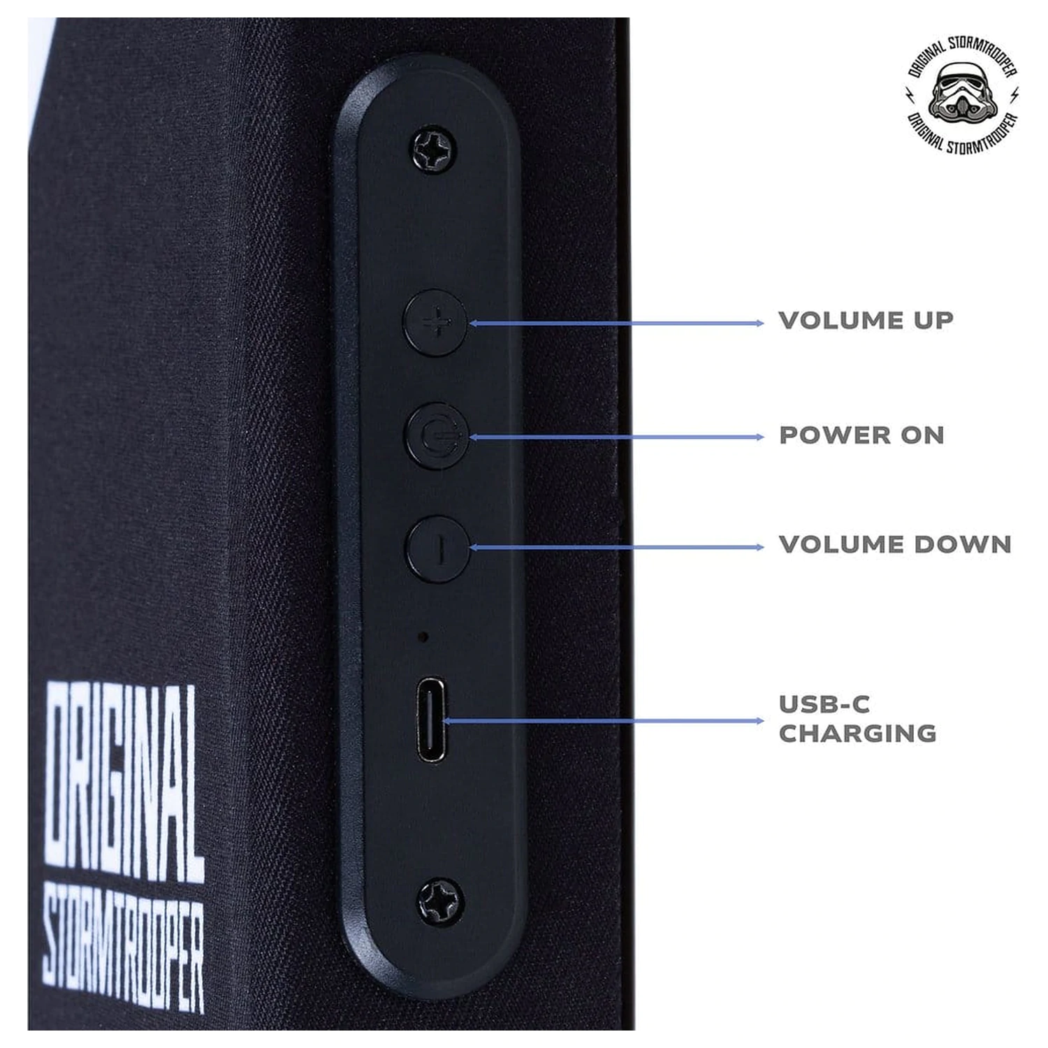 Original Stormtrooper Sound Frame Bluetooth Speaker product photo