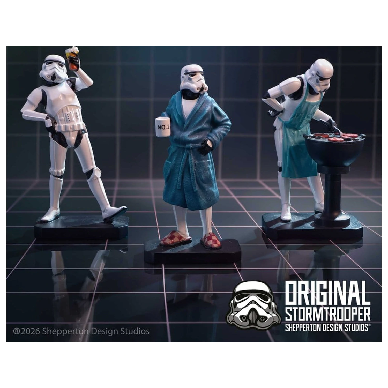 Original Stormtrooper Figures Set Living for the Weekend 11 cm product photo