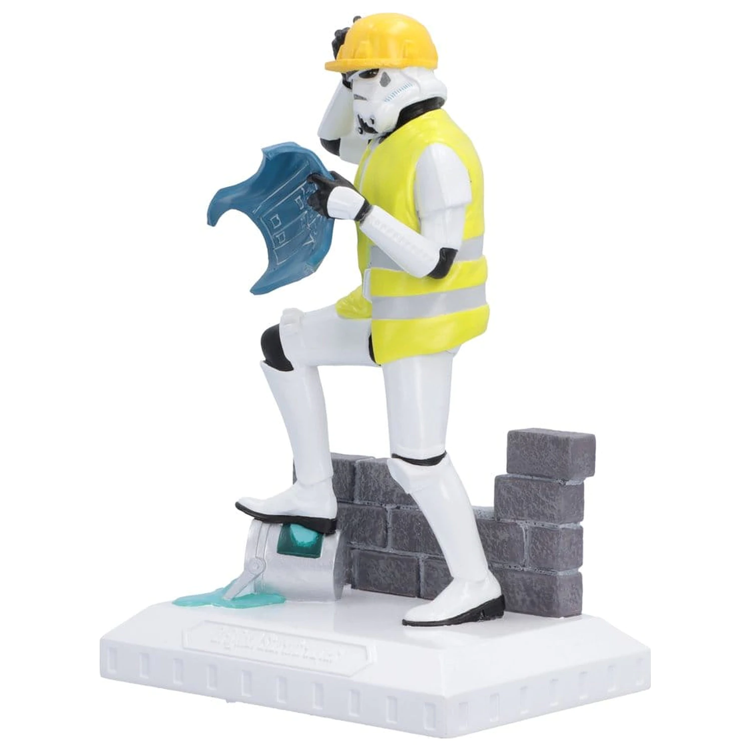 Original Stormtrooper Figure Hit a Brick Wall 18 cm product photo