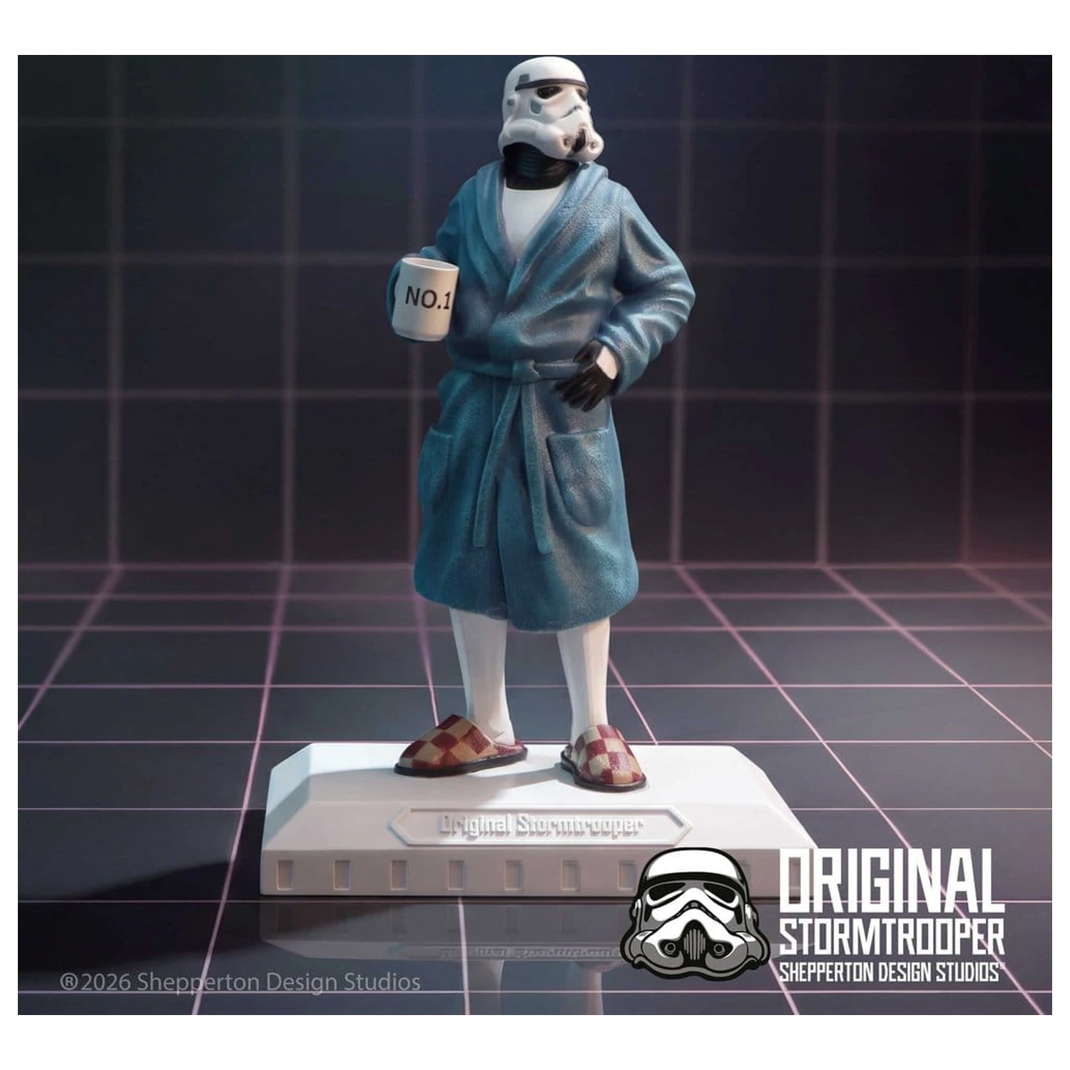 Original Stormtrooper Figure Off Duty 18 cm product photo