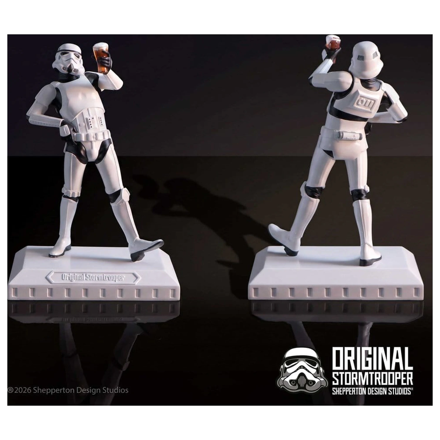 Original Stormtrooper Figure Raise a Glass 17 cm product photo