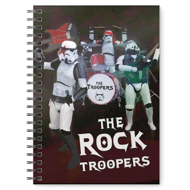 Original Stormtrooper Notebook Rock Troopers product photo