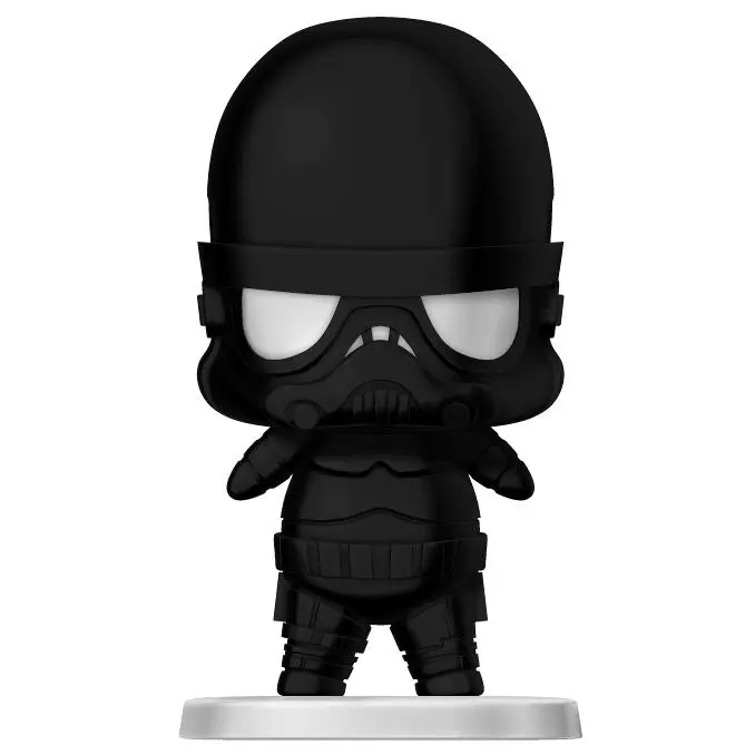 Star Wars Pokis Rubber Minifigure Shadow Trooper Original Stormtrooper 6 cm product photo