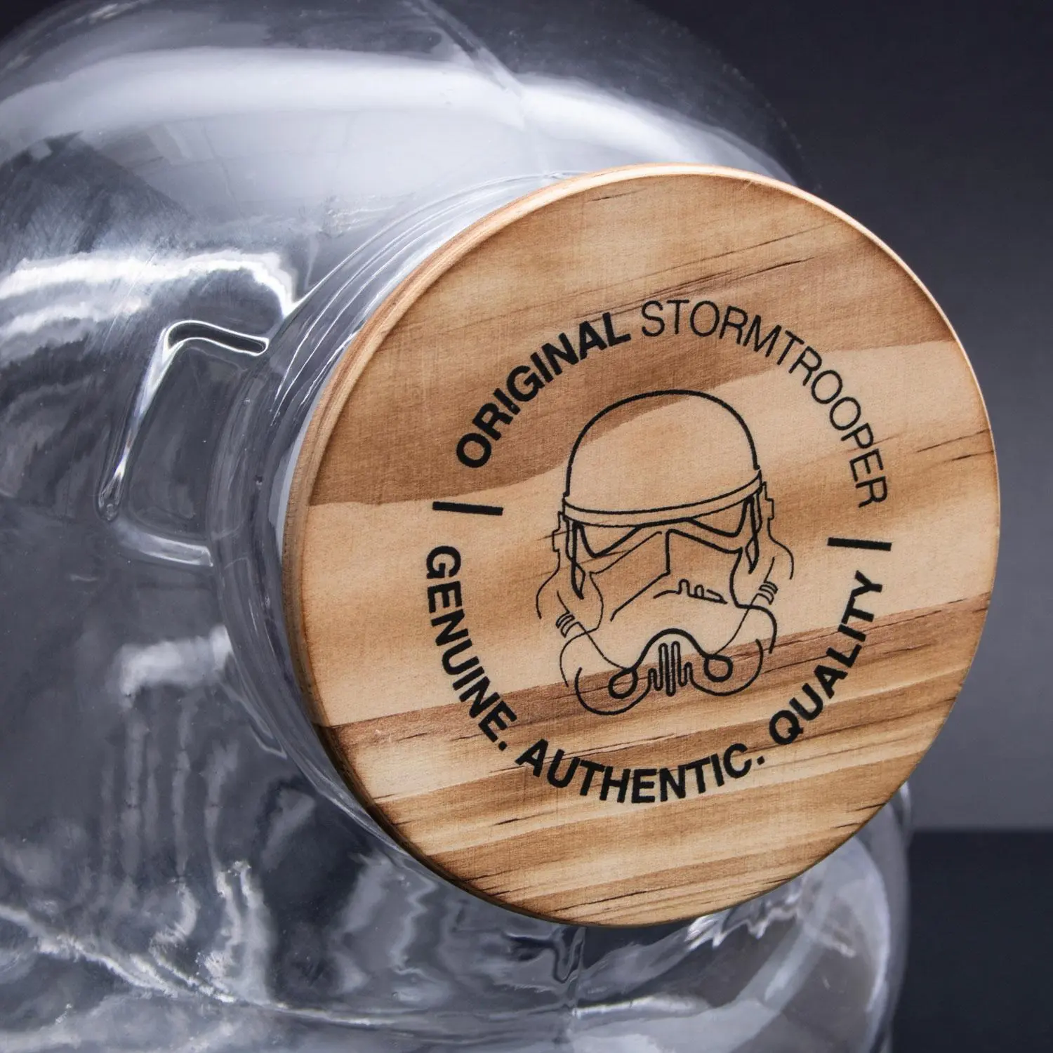 Original Stormtrooper Storage Glass / Terrarium Trooper product photo