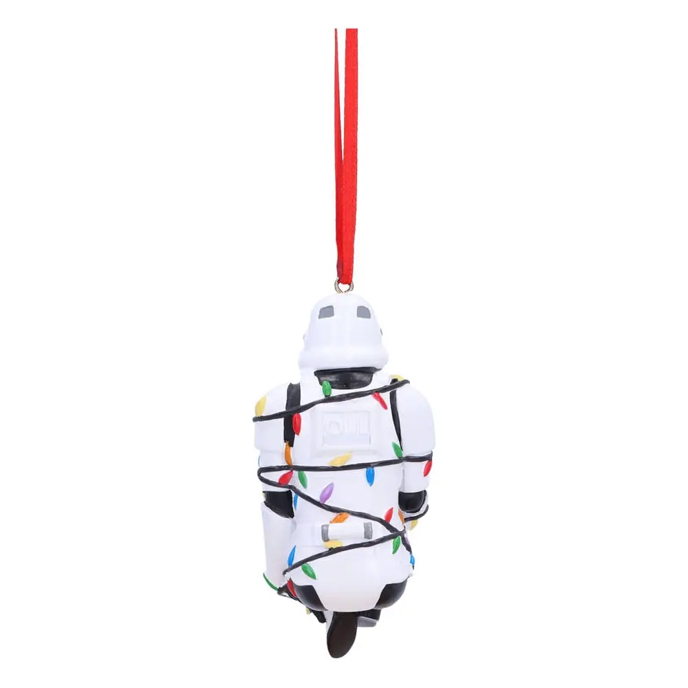 Original Stormtrooper Hanging Tree Ornament Stormtrooper In Fairy Lights 9 cm termékfotó