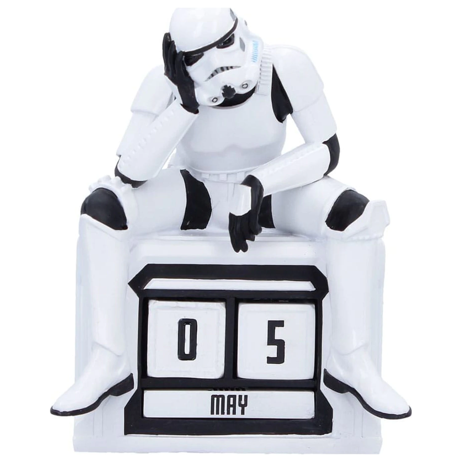 Original Stormtrooper Perpetual Calendar What a Day 14 cm product photo