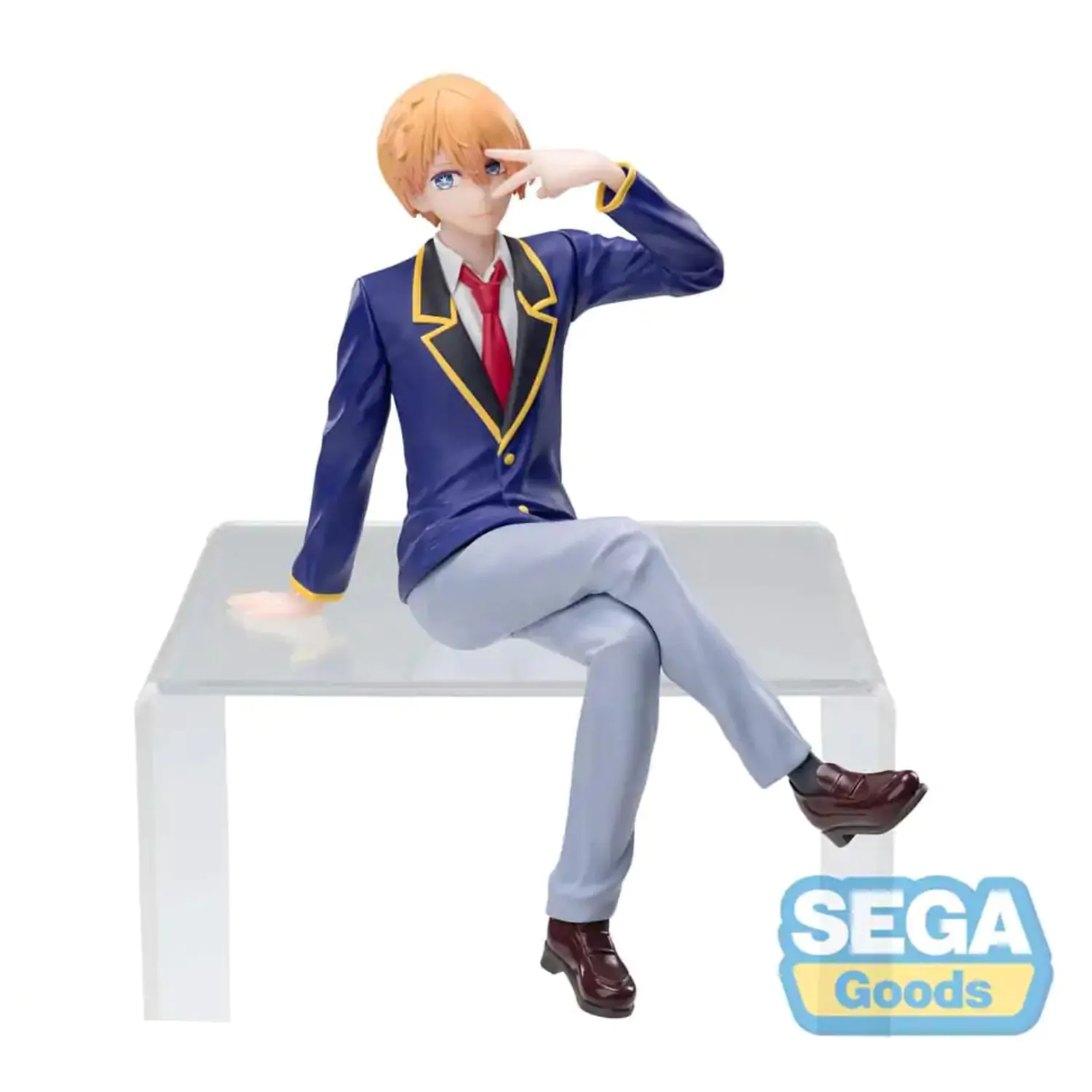 Oshi No Ko PM Perching PVC Statue Aqua Uniform 14 cm product photo