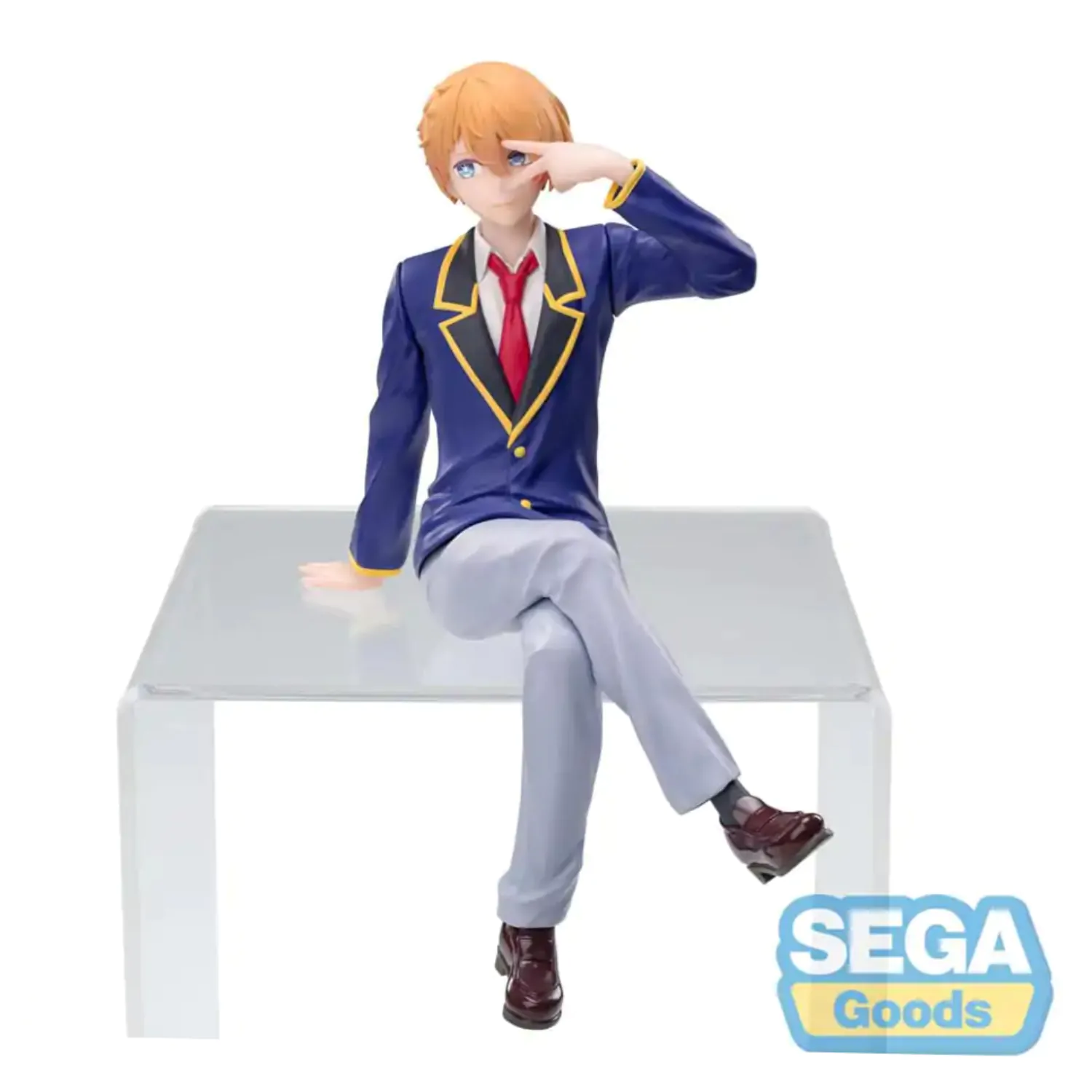 Oshi No Ko PM Perching PVC Statue Aqua Uniform 14 cm product photo