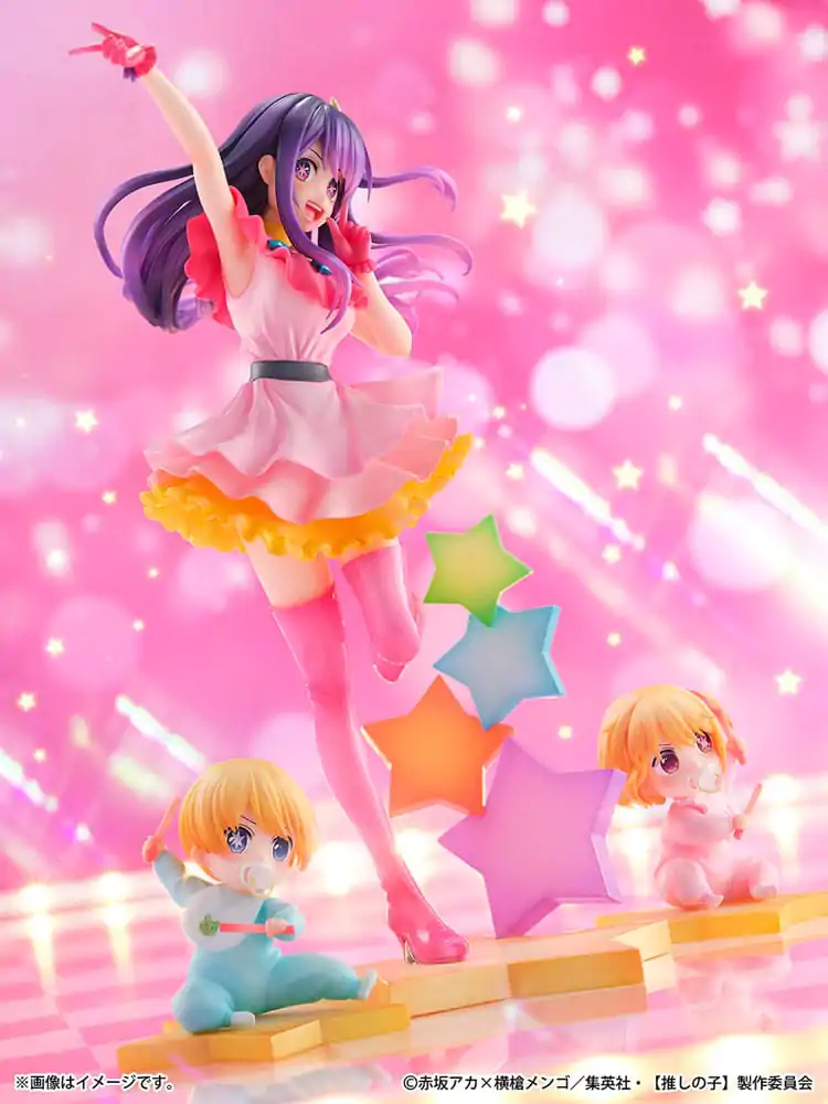Oshi no Ko SHIBUYA SCRAMBLE FIGURE PVC Statue 1/6 Ai, Aqua, Ruby 25 cm product photo