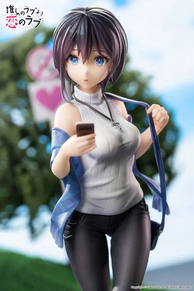 OshiRabu: Waifus Over Husbandos Statue 1/7 Akuru Hayahoshi 23 cm termékfotó