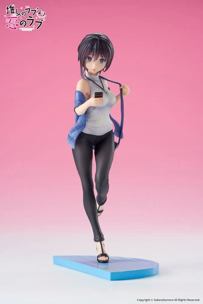 OshiRabu: Waifus Over Husbandos Statue 1/7 Akuru Hayahoshi 23 cm termékfotó