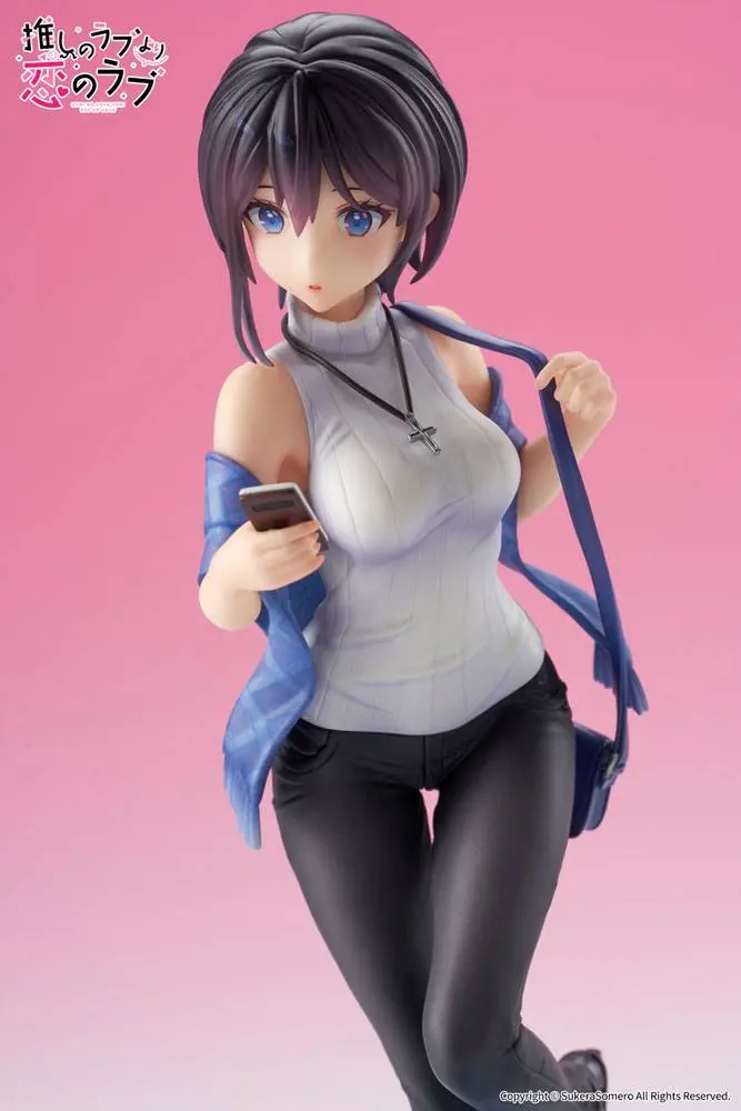 OshiRabu: Waifus Over Husbandos Statue 1/7 Akuru Hayahoshi 23 cm termékfotó