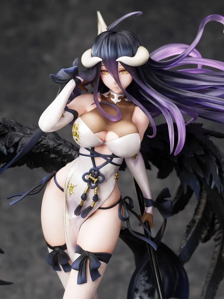 Overlord PVC Statue 1/7 Albedo China Dress Ver. 31 cm product photo