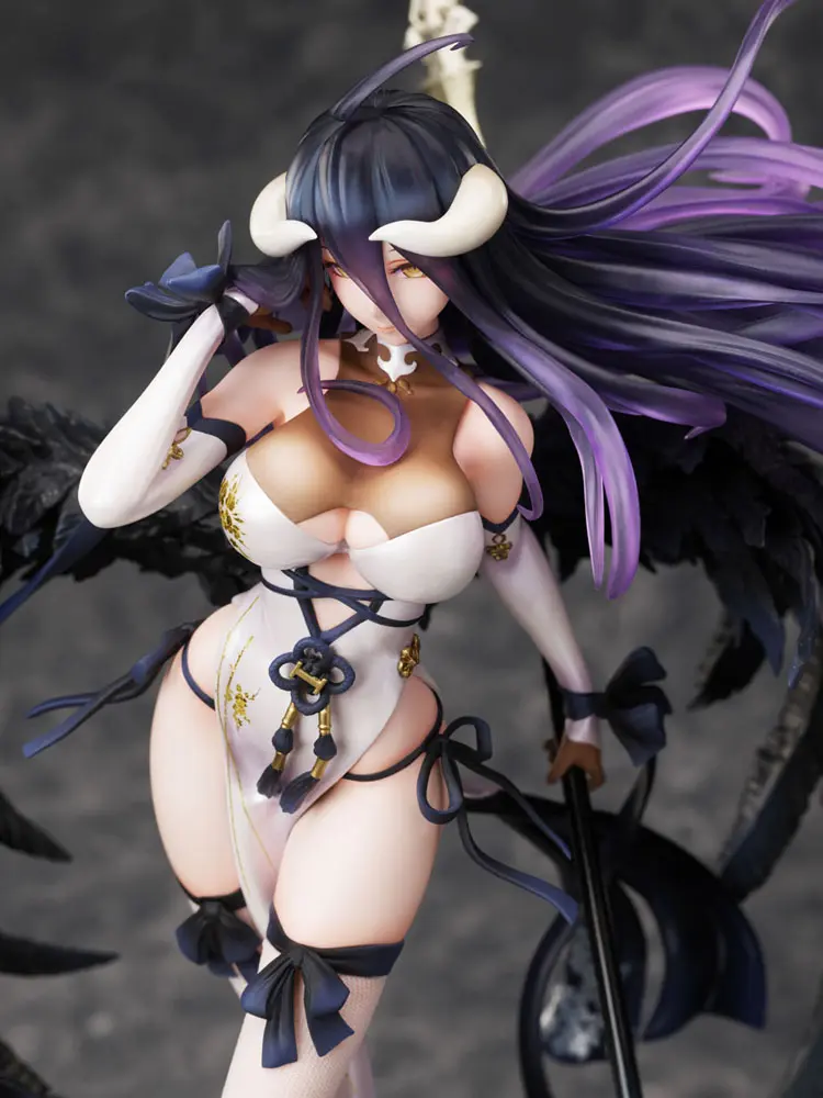 Overlord PVC Statue 1/7 Albedo China Dress Ver. 31 cm product photo