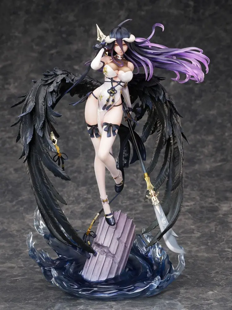 Overlord PVC Statue 1/7 Albedo China Dress Ver. 31 cm product photo