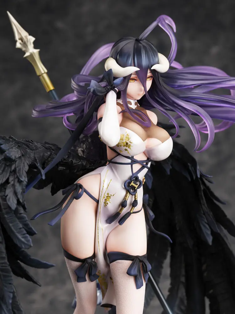 Overlord PVC Statue 1/7 Albedo China Dress Ver. 31 cm product photo