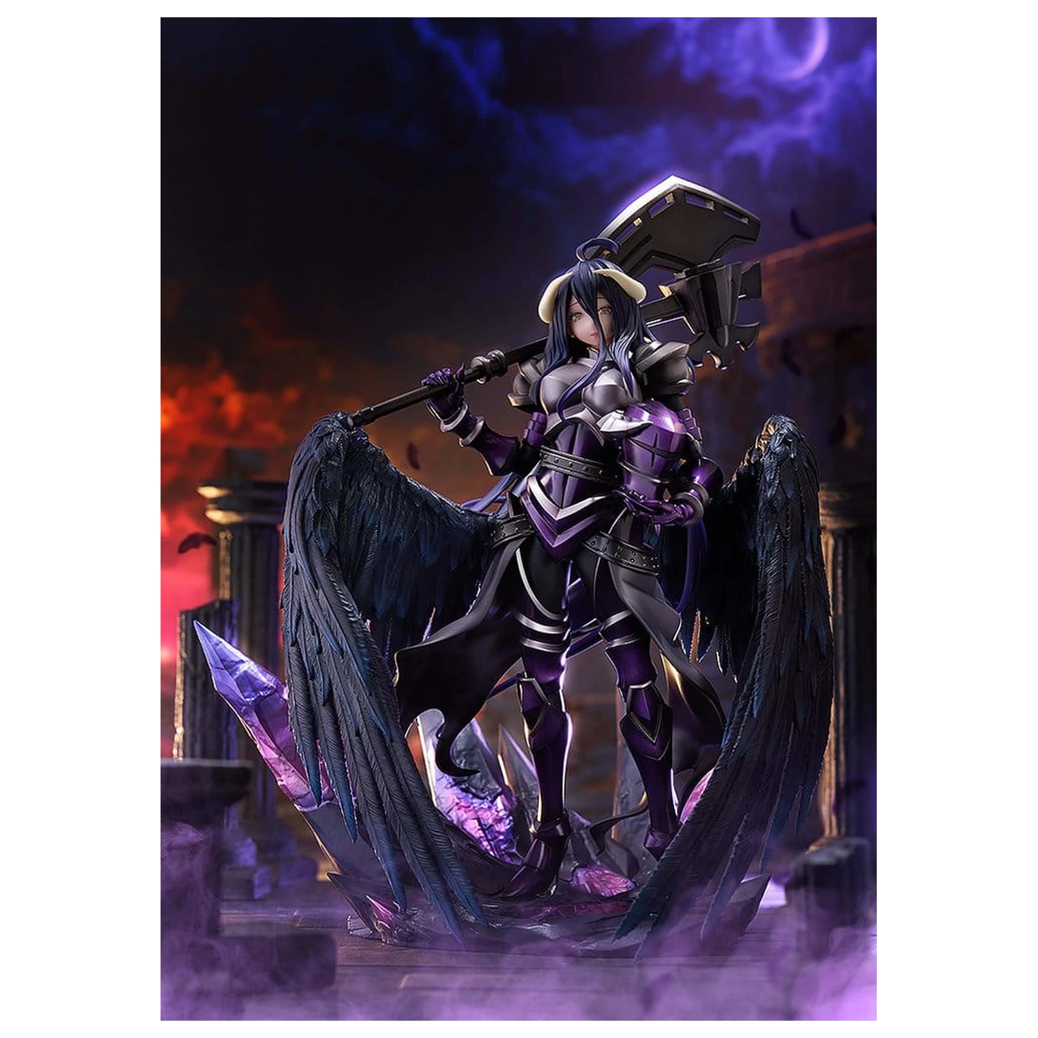 Overlord PVC Figure 1/7 Albedo: Hermes Trismegistus Ver. 31 cm product photo