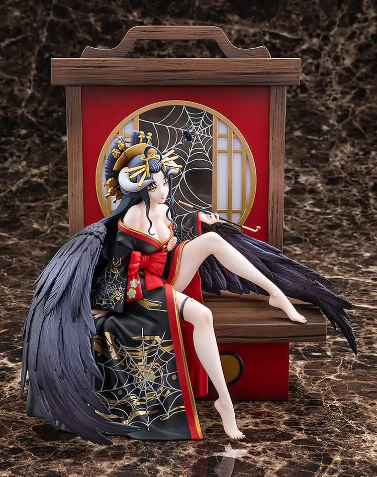 Overlord Statue 1/7 Albedo Splendid Kimono Ver. 27 cm termékfotó