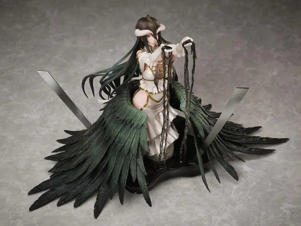 Overlord PVC Statue 1/7 Albedo White Dress Ver. 17 cm product photo