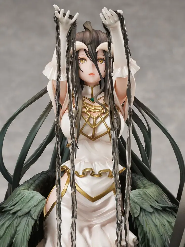 Overlord PVC Statue 1/7 Albedo White Dress Ver. 17 cm product photo