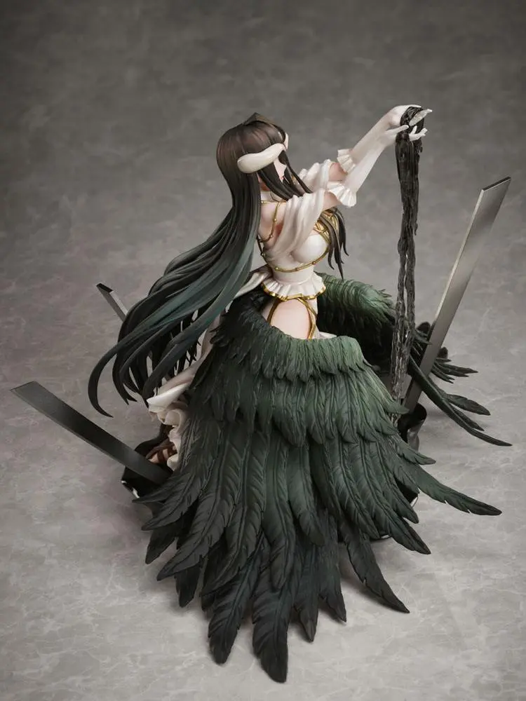 Overlord PVC Statue 1/7 Albedo White Dress Ver. 17 cm product photo