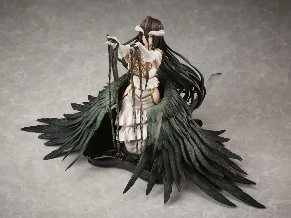 Overlord PVC Statue 1/7 Albedo White Dress Ver. 17 cm product photo