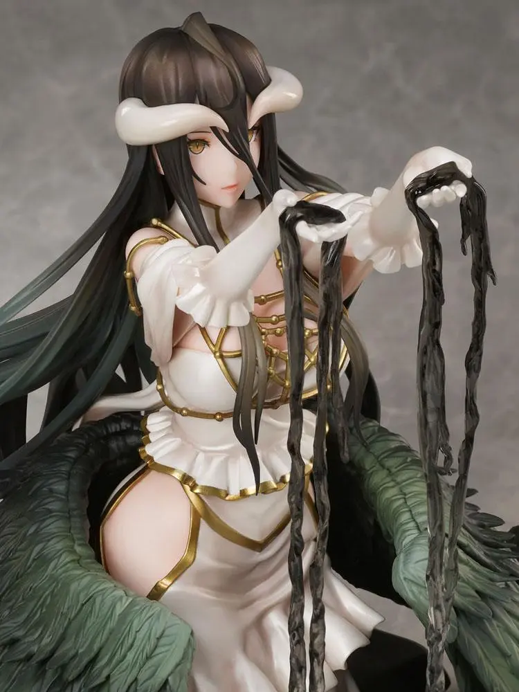 Overlord PVC Statue 1/7 Albedo White Dress Ver. 17 cm product photo