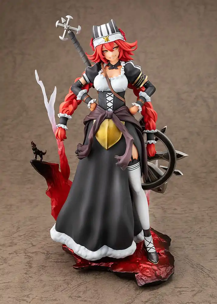 Overlord PVC Statue 1/8 Lupusregina Beta 10th Anniversary so-bin Ver. with Background Parts 22 cm product photo