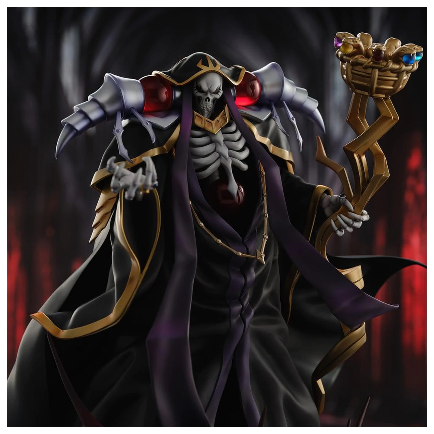Overlord PVC Figure Ainz Ooal Gown 10th Anniversary so-bin Ver. 34 cm product photo