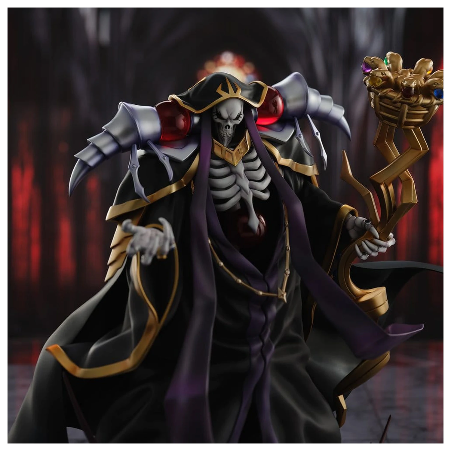 Overlord PVC Figure Ainz Ooal Gown 10th Anniversary so-bin Ver. 34 cm product photo