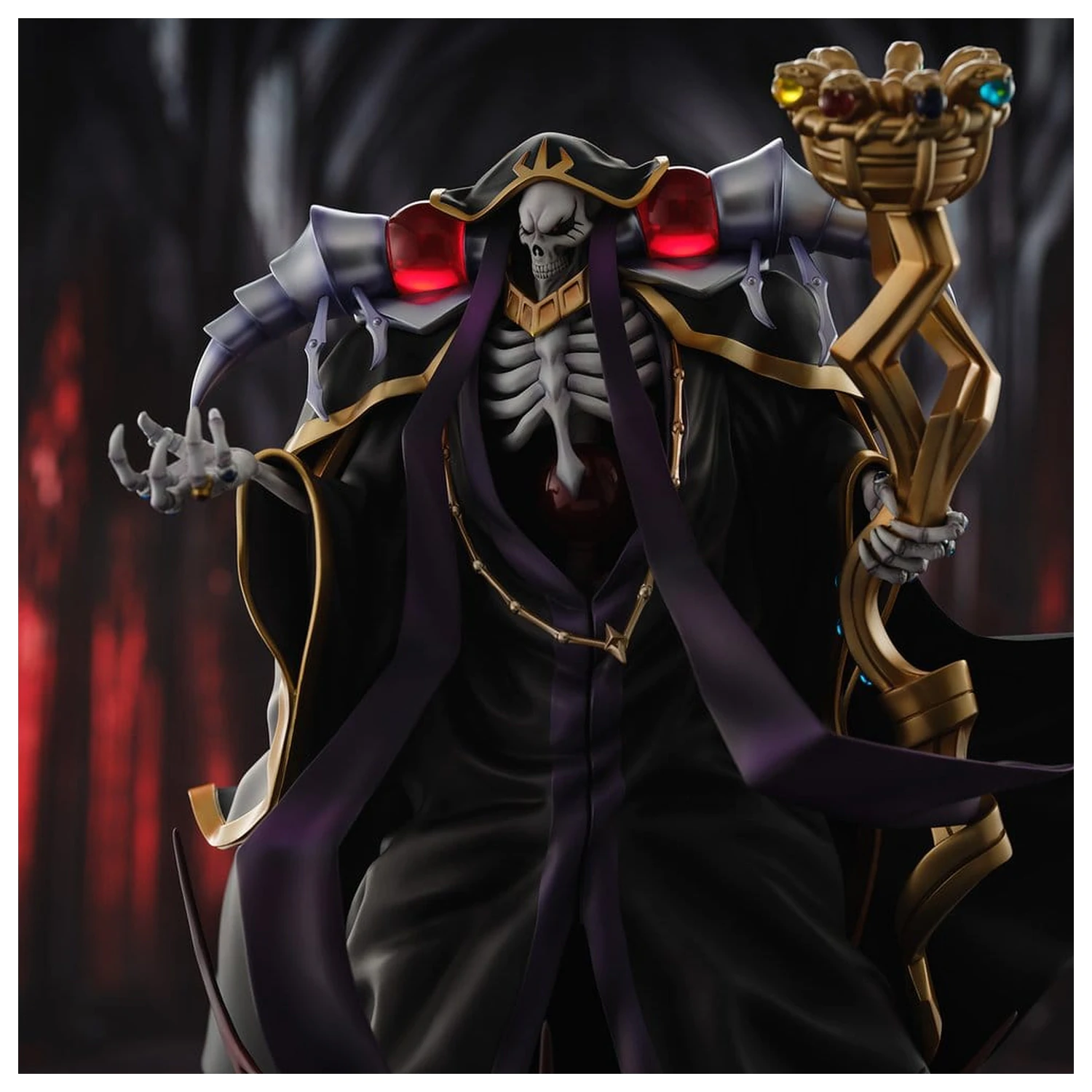 Overlord PVC Figure Ainz Ooal Gown 10th Anniversary so-bin Ver. 34 cm product photo