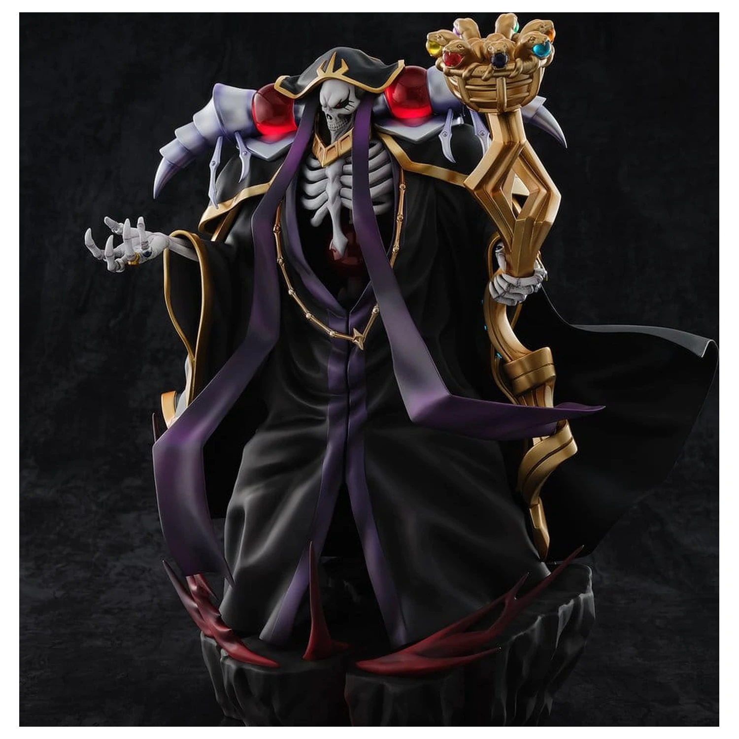 Overlord PVC Figure Ainz Ooal Gown 10th Anniversary so-bin Ver. 34 cm product photo