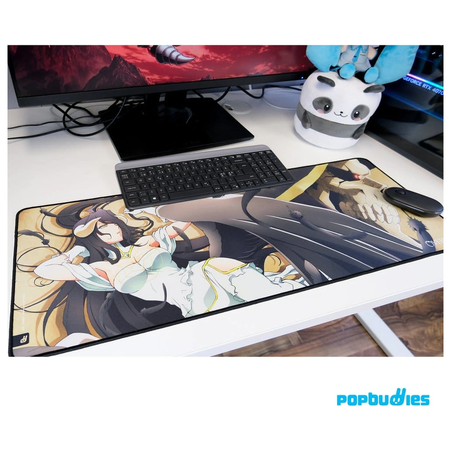 Overlord Mousepad Albedo & Ainz XXL product photo