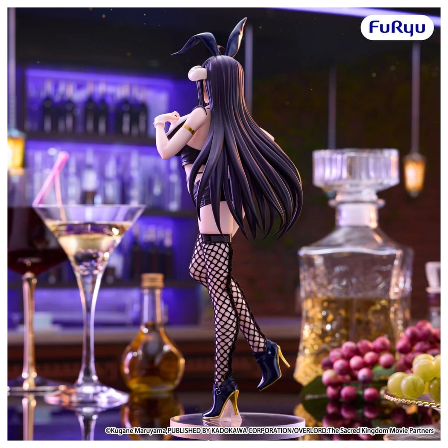 Overlord BiCute Bunnies PVC Statue Albedo Another Costume 30 cm  product photo