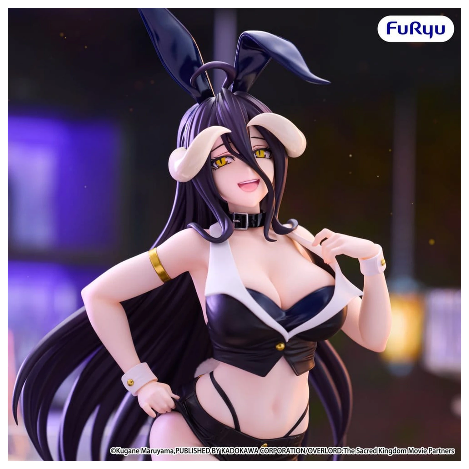 Overlord BiCute Bunnies PVC Statue Albedo Another Costume 30 cm  product photo