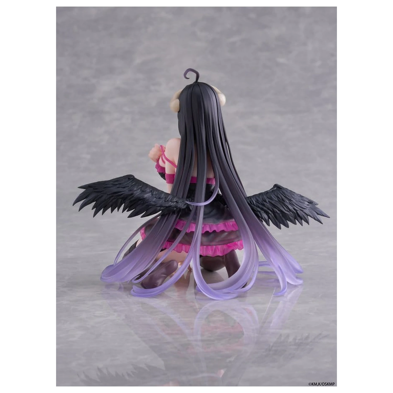 Overlord Desktop Cute PVC Figure Albedo (Negligee ver.) 13 cm product photo