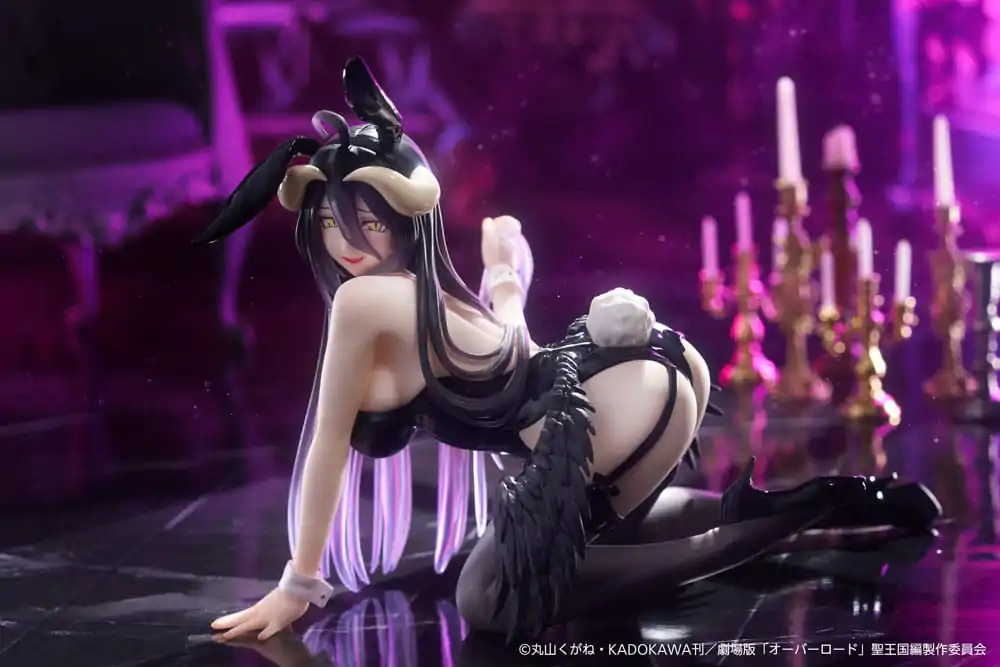 Overlord PVC Statue Desktop Cute Figure Albedo Bunny Ver. 13 cm termékfotó