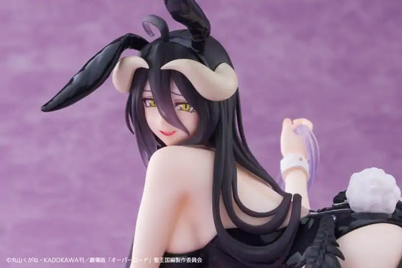 Overlord PVC Statue Desktop Cute Figure Albedo Bunny Ver. 13 cm termékfotó