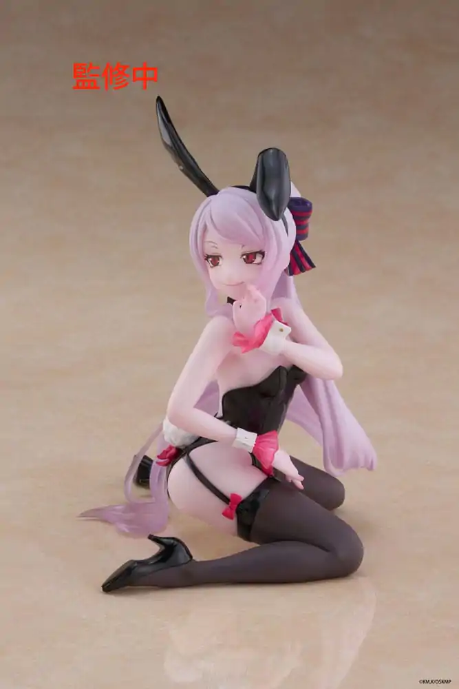 Overlord PVC Statue Desktop Cute Figure Shalltear Bunny Ver. 13 cm     product photo