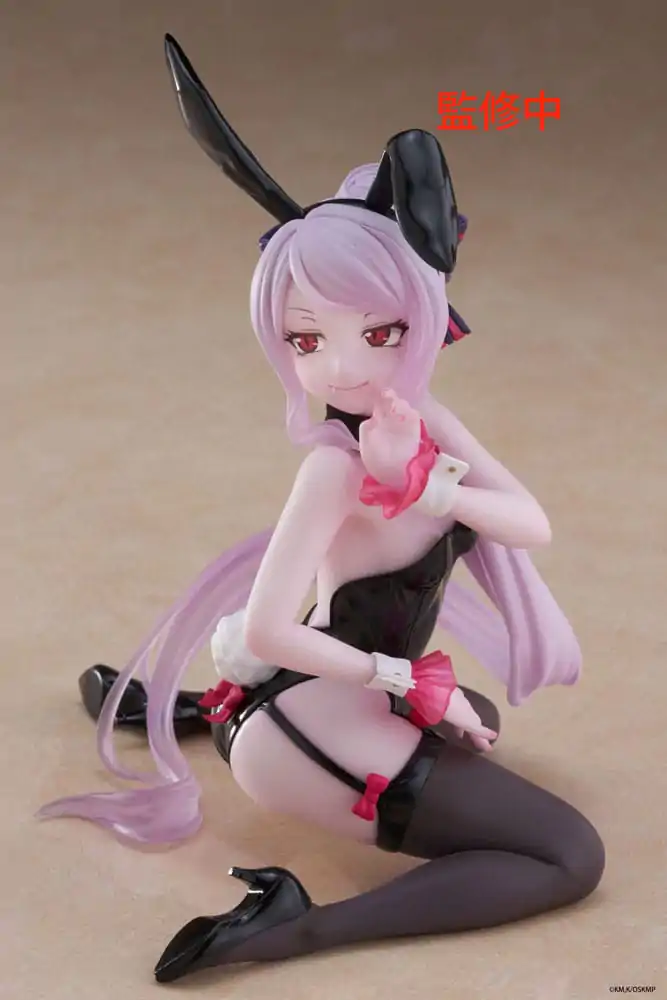 Overlord PVC Statue Desktop Cute Figure Shalltear Bunny Ver. 13 cm     product photo