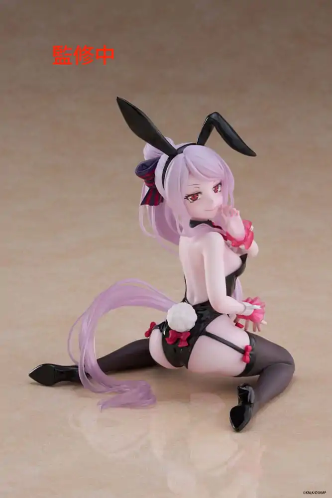 Overlord PVC Statue Desktop Cute Figure Shalltear Bunny Ver. 13 cm     product photo