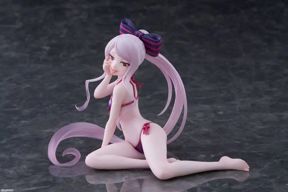Overlord PVC Statue Desktop Cute Figure Shalltear Swimsuit Ver. 13 cm product photo