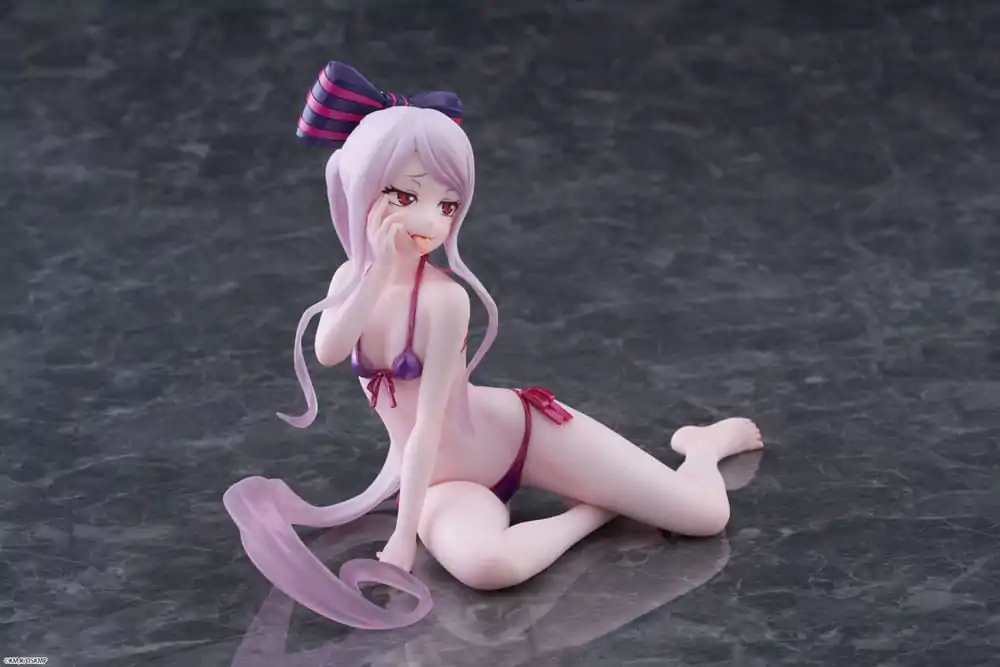 Overlord PVC Statue Desktop Cute Figure Shalltear Swimsuit Ver. 13 cm product photo