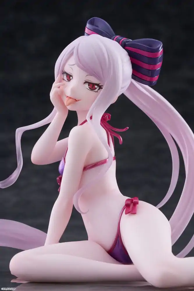 Overlord PVC Statue Desktop Cute Figure Shalltear Swimsuit Ver. 13 cm product photo