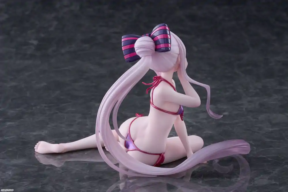 Overlord PVC Statue Desktop Cute Figure Shalltear Swimsuit Ver. 13 cm product photo