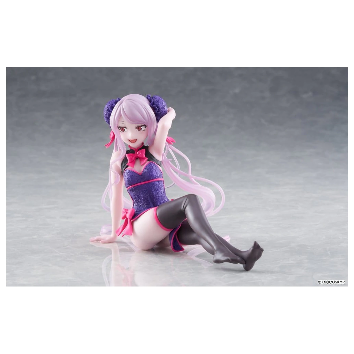 Overlord Desktop Cute PVC Statue Shalltear Chinese Dress Ver. 13 cm product photo