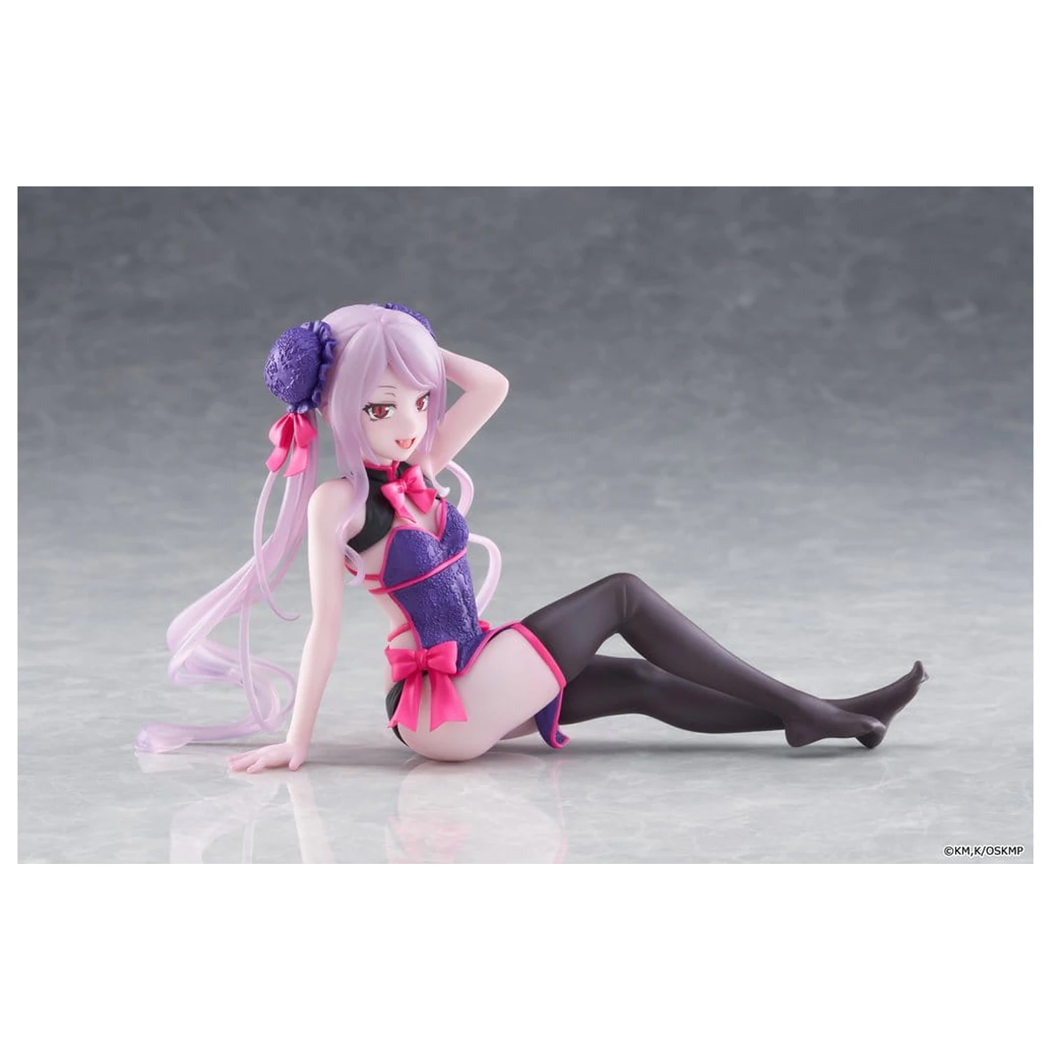 Overlord Desktop Cute PVC Statue Shalltear Chinese Dress Ver. 13 cm product photo