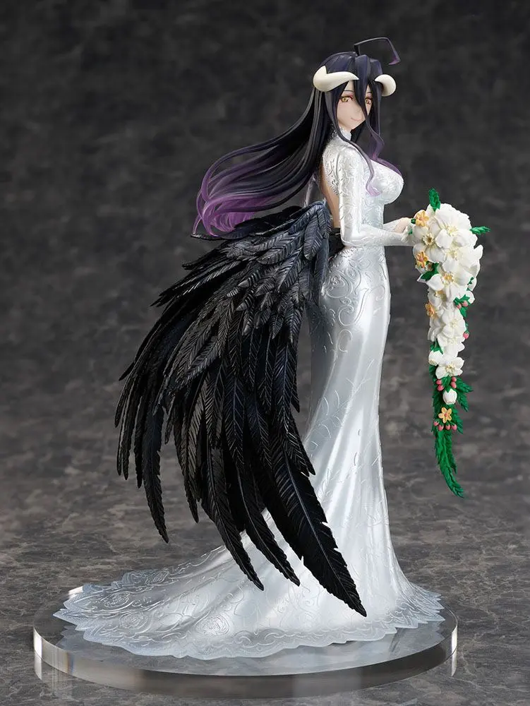 Overlord III PVC Statue 1/8 Albedo Wedding Dress Version 23 cm product photo